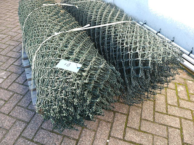 Heras - partij 2 rollen gaas ca 50 mtr 150cm hoog - afbeelding 3 van  9