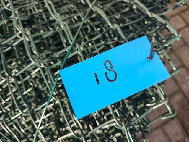 Heras - partij 2 rollen gaas ca 50 mtr 150cm hoog - afbeelding 8 van  9