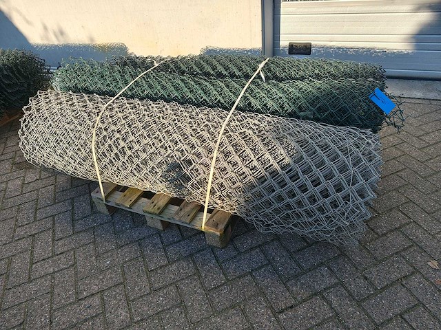 Heras - partij 3 rollen gaas ca 50 mtr 180cm hoog - afbeelding 2 van  9