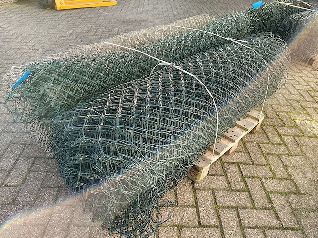 Heras - partij 3 rollen gaas ca 50 mtr 180cm hoog - afbeelding 4 van  9