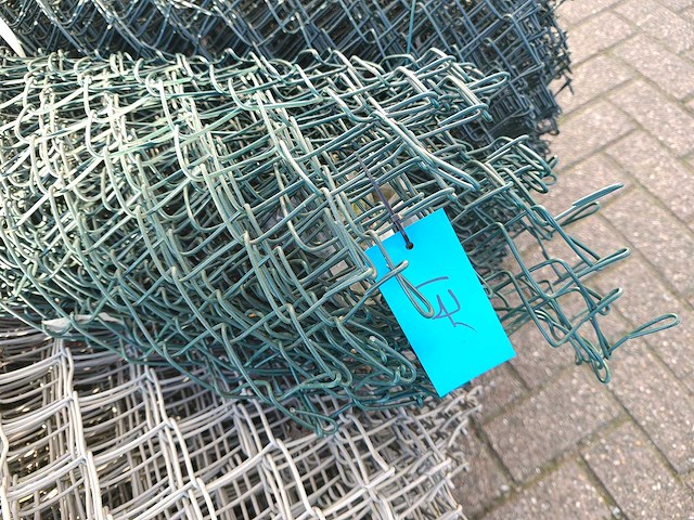 Heras - partij 3 rollen gaas ca 50 mtr 180cm hoog - afbeelding 7 van  9