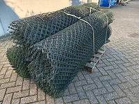 Heras - partij 4 rollen gaas ca 75 mtr 200cm hoog - afbeelding 1 van  9