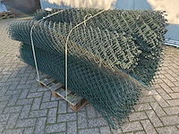 Heras - partij 4 rollen gaas ca 75 mtr 200cm hoog - afbeelding 2 van  9