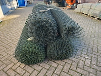 Heras - partij 4 rollen gaas ca 75 mtr 200cm hoog - afbeelding 3 van  9