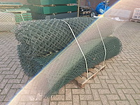 Heras - partij 4 rollen gaas ca 75 mtr 200cm hoog - afbeelding 4 van  9