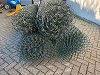 Heras - partij 4 rollen gaas ca 75 mtr 200cm hoog - afbeelding 6 van  9