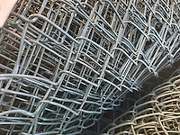 Heras - partij 4 rollen gaas ca 75 mtr 200cm hoog - afbeelding 8 van  9