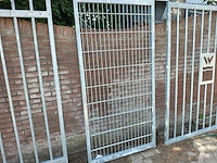Heras - poort 100x200cm gegalvaniseerd - afbeelding 1 van  7