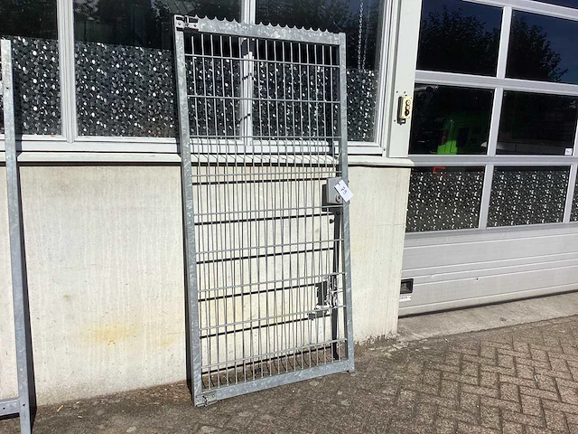 Heras - poort 100x200cm gegalvaniseerd - afbeelding 1 van  9