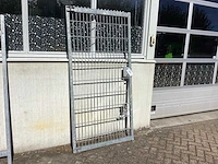 Heras - poort 100x200cm gegalvaniseerd - afbeelding 1 van  9