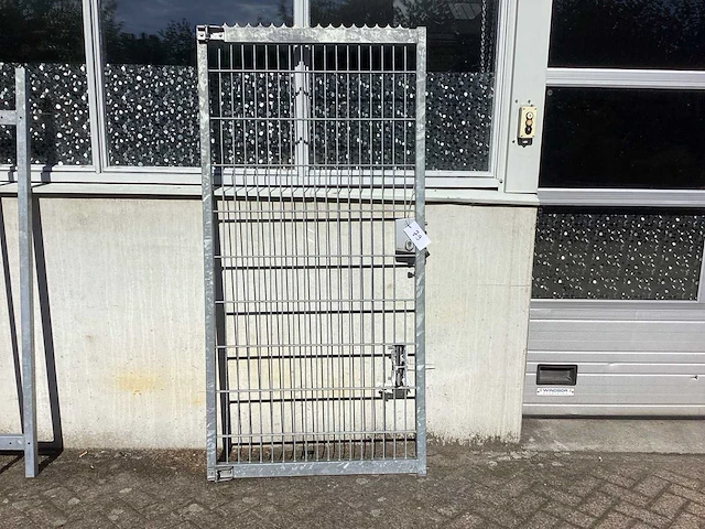 Heras - poort 100x200cm gegalvaniseerd - afbeelding 2 van  9