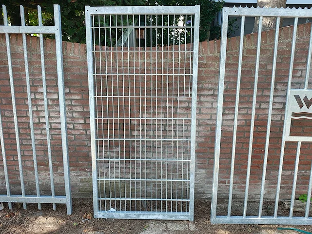 Heras - poort 100x200cm gegalvaniseerd - afbeelding 2 van  7