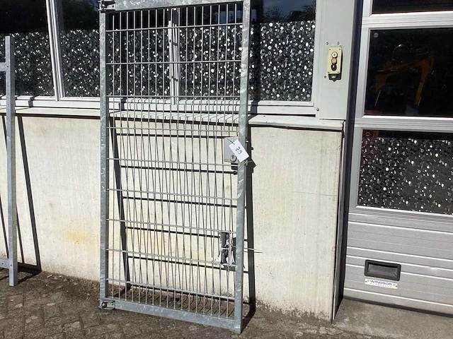 Heras - poort 100x200cm gegalvaniseerd - afbeelding 3 van  9
