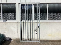 Heras - poort 125x250cm gegalvaniseerd - afbeelding 1 van  10