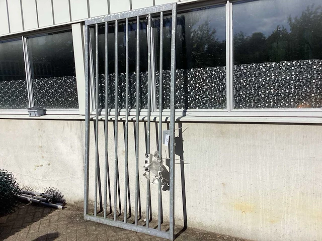 Heras - poort 125x250cm gegalvaniseerd - afbeelding 2 van  10