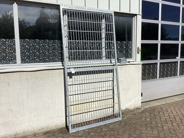 Heras - poort 125x250cm gegalvaniseerd - afbeelding 1 van  8