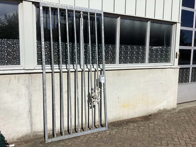 Heras - poort 125x250cm gegalvaniseerd - afbeelding 1 van  10