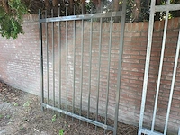 Heras - poort 155x200cm antraciet - afbeelding 2 van  6