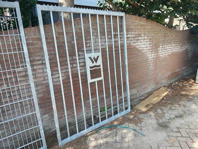 Heras - poort 155x200cm gegalvaniseerd - afbeelding 1 van  9