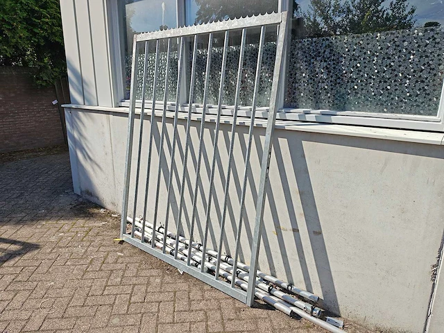 Heras - poort 155x200cm gegalvaniseerd - afbeelding 3 van  9