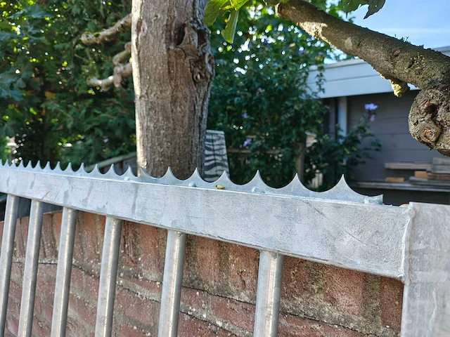 Heras - poort 155x200cm gegalvaniseerd - afbeelding 9 van  9