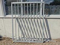 Heras - poort 155x200cm gegalvaniseerd - afbeelding 2 van  9