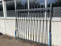 Heras - poort 200x200cm gepoedercoat antraciet - afbeelding 2 van  5