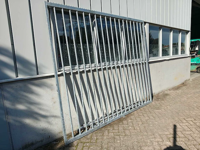 Heras - poort 290x250cm gegalvaniseerd - afbeelding 1 van  9
