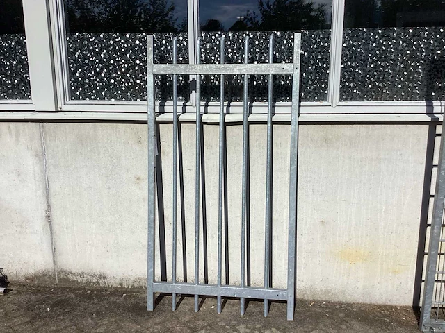 Heras - poort 95x180cm gegalvaniseerd - afbeelding 3 van  8