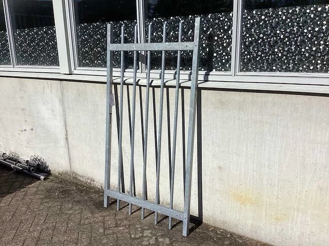 Heras - poort 95x180cm gegalvaniseerd - afbeelding 4 van  8