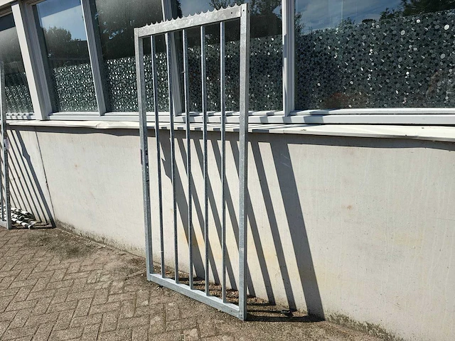 Heras - poort 95x200cm gegalvaniseerd - afbeelding 3 van  8