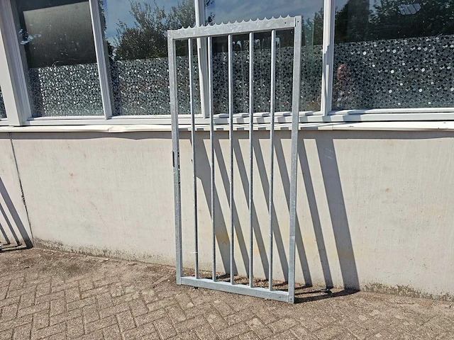 Heras - poort 95x200cm gegalvaniseerd - afbeelding 1 van  7
