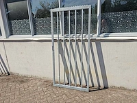 Heras - poort 95x200cm gegalvaniseerd - afbeelding 1 van  7