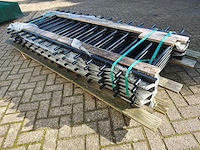 Heras - spijlenhek - (6x) - afbeelding 5 van  6