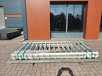 Heras - spijlenhek 120 cm hoog - hekwerk (4x) - afbeelding 1 van  8