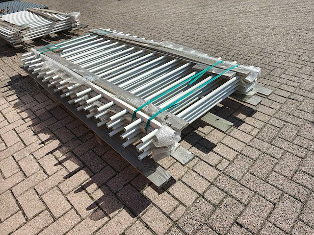 Heras - spijlenhek 120 cm hoog - hekwerk (4x) - afbeelding 6 van  8