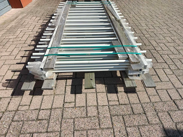 Heras - spijlenhek 120 cm hoog - hekwerk (4x) - afbeelding 7 van  8