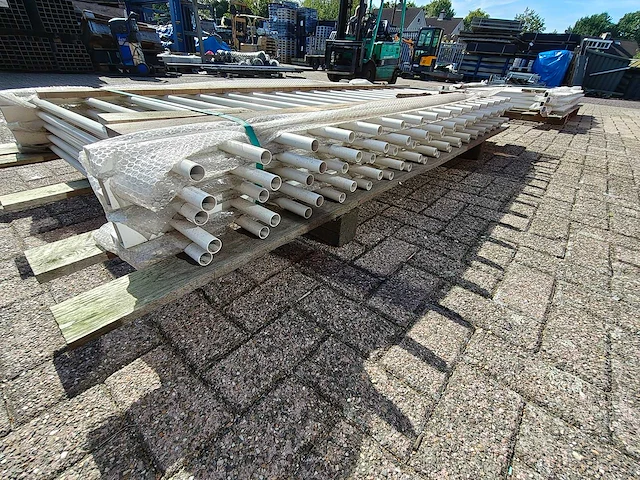 Heras - spijlenhek 120cm hoog - hekwerk (5x) - afbeelding 5 van  7