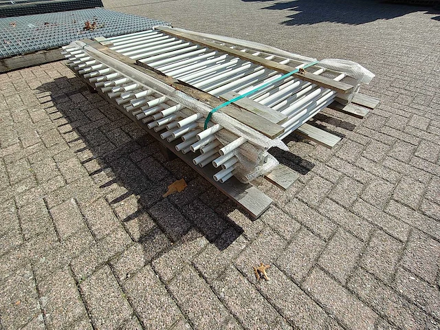 Heras - spijlenhek 120cm hoog - hekwerk (5x) - afbeelding 6 van  7