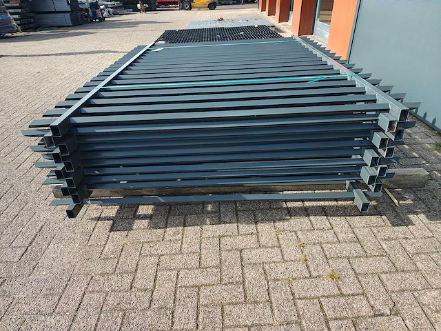 Heras - spijlenhek gedraaid - spijlenhek (11x) - afbeelding 5 van  8