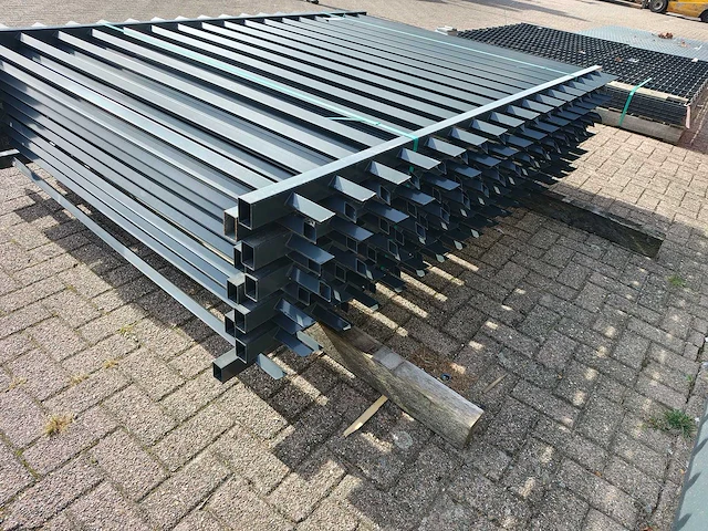Heras - spijlenhek gedraaid - spijlenhek (11x) - afbeelding 6 van  8
