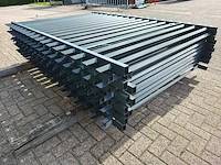 Heras - spijlenhek gedraaid - spijlenhek (11x) - afbeelding 7 van  8