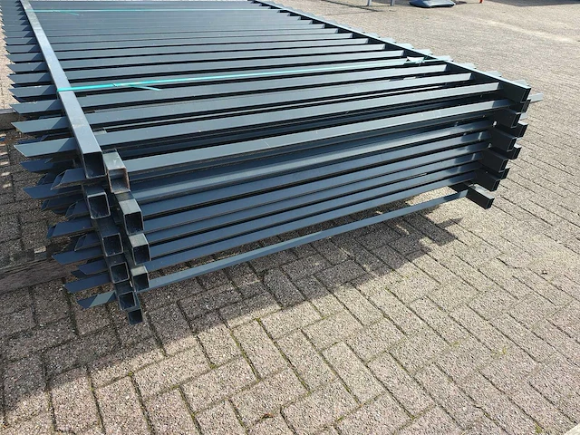 Heras - spijlenhek gedraaid - spijlenhek (11x) - afbeelding 8 van  8