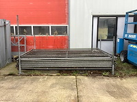 Heras bouwhek met blok - afbeelding 2 van  5