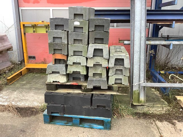 Heras bouwhek met blok - afbeelding 4 van  5