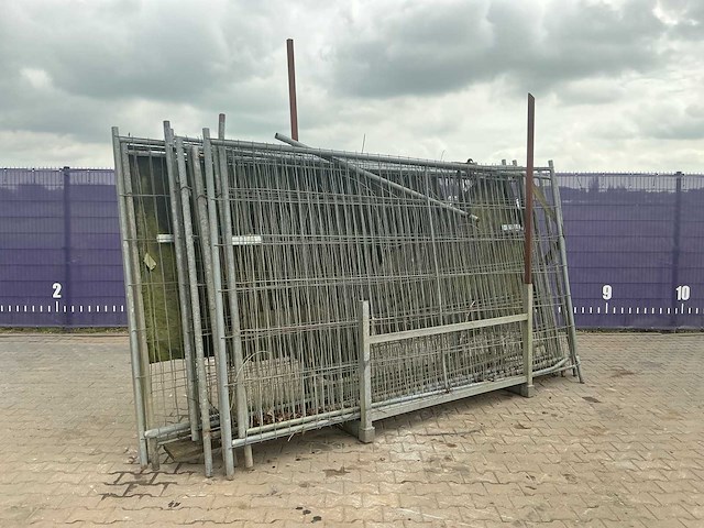 Heras bouwhekken (12x) - afbeelding 1 van  4