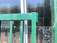 Heras dubbele poort 4 mrt met palen - afbeelding 6 van  9