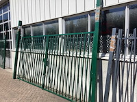 Heras dubbele poort 5 mrt met palen - afbeelding 4 van  9
