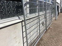 Heras dubbele poort gegalvaniseerd 5 mrt - afbeelding 9 van  9
