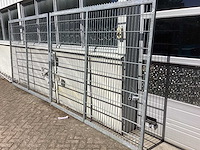 Heras dubbele poort gegalvaniseerd 5 mrt - afbeelding 4 van  9